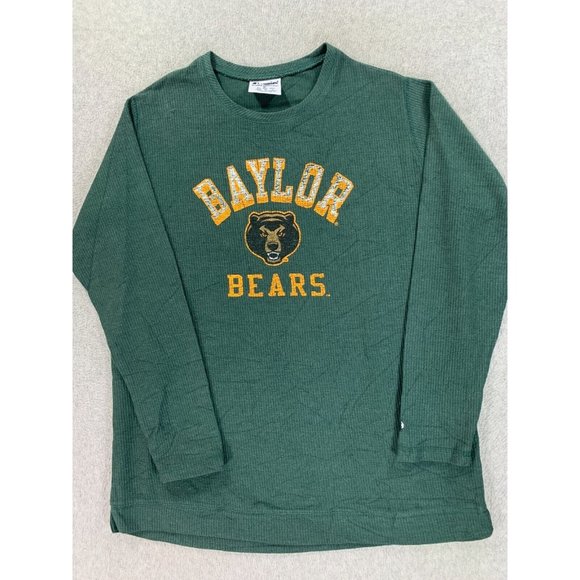 Champion Other - Baylor Bears Champion Thermal Long Sleeve Shirt (Men's Medium) Green